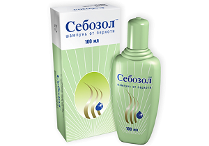 Шампунь Себозол от зуда кожи головы